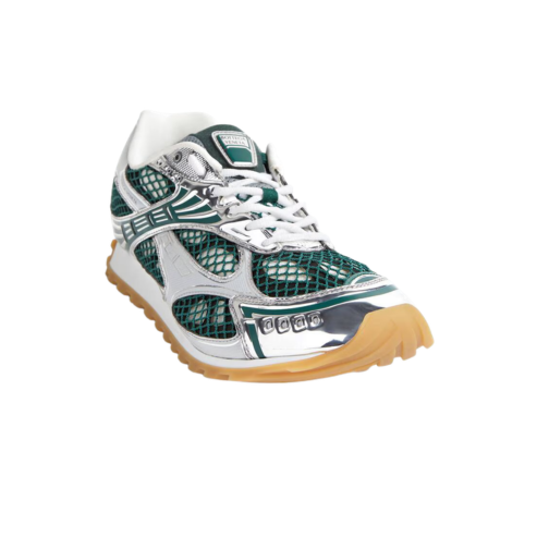 Bottega Veneta Sneaker Orbit Green Billiard Silver