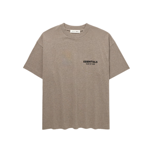 Fear of God Essentials Jersey Crewneck T-Shirt Homestead Heather
