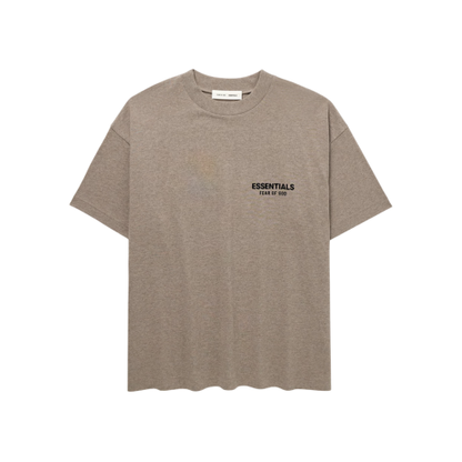 Fear of God Essentials Jersey Crewneck T-Shirt Homestead Heather