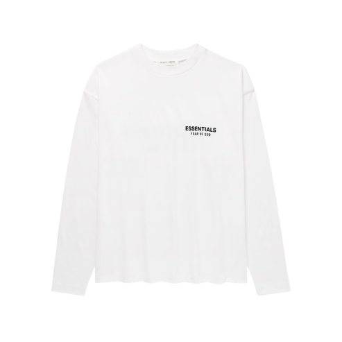 Fear of God Essentials Long Sleeve T-Shirt White