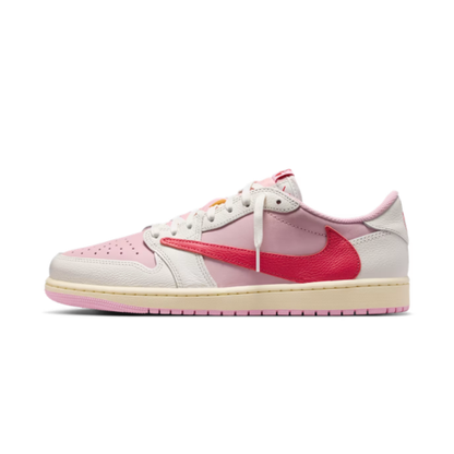 Air Jordan 1 Retro Low OG SP Travis Scott Sail Tropical Pink