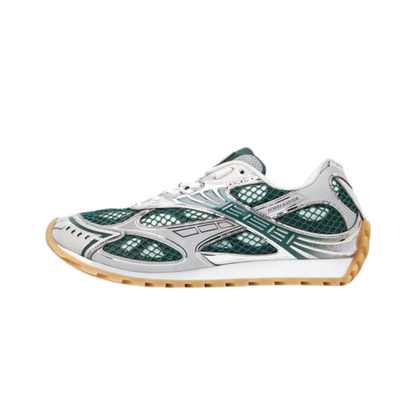 Bottega Veneta Sneaker Orbit Green Billiard Silver
