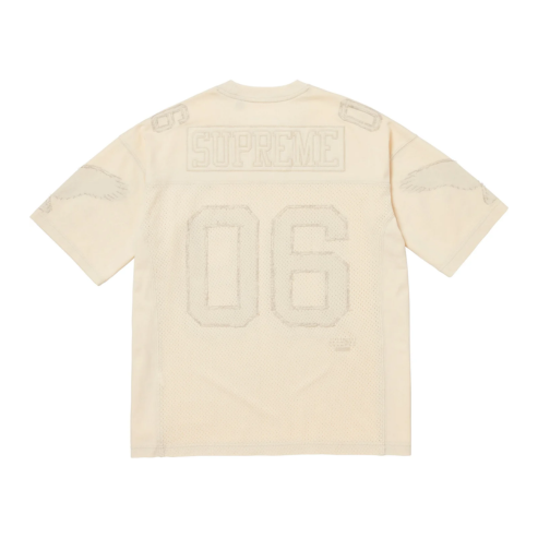 Supreme MM6 Maison Margiela Cotton Football Jersey White