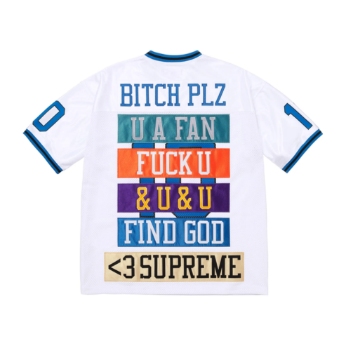 Supreme Find God Football Jersey White