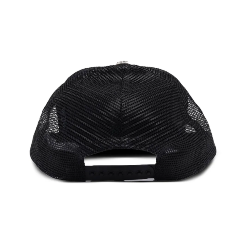 Chrome Hearts CH Hollywood Trucker Hat Black