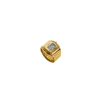 Timex x MM6 T80 Gold - Tone Ring Watch