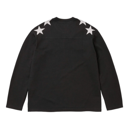 Supreme Playboy Long Sleeve Football Top Black White