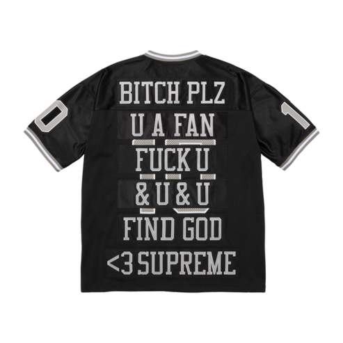 Supreme Find God Football Jersey Black