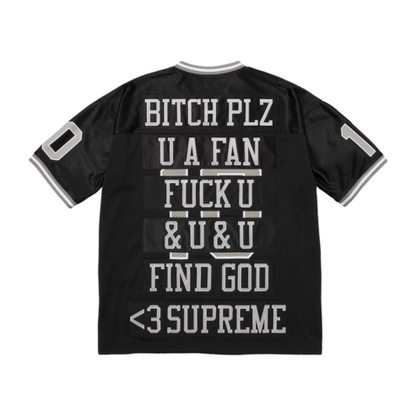 Supreme Find God Football Jersey Black