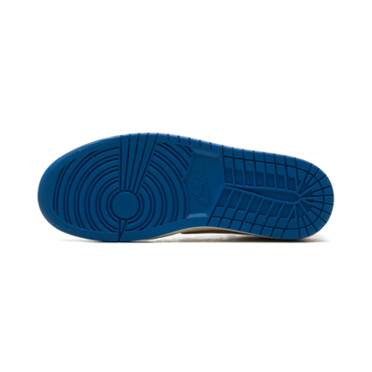 Air Jordan 1 Retro Low OG SP Fragment x Travis Scott Sail Military Blue