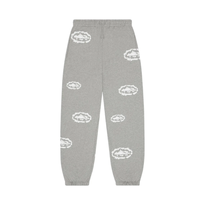 Corteiz x Denim Tears Island Wreath Sweatpant Grey