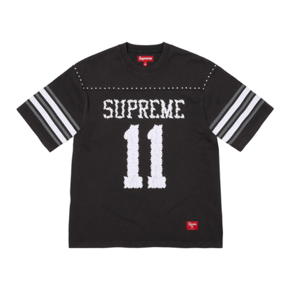 Supreme Studded S/S Football Top Black