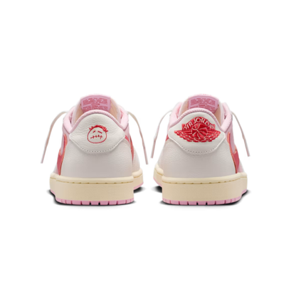 Air Jordan 1 Retro Low OG SP Travis Scott Sail Tropical Pink