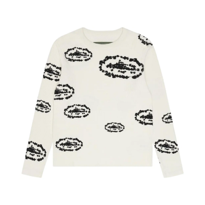 Corteiz x Denim Tears Island Wreath Waffle Thermal Cream