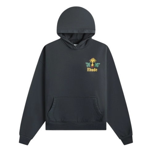 Rhude Tabaco Hoodie Vintage Navy