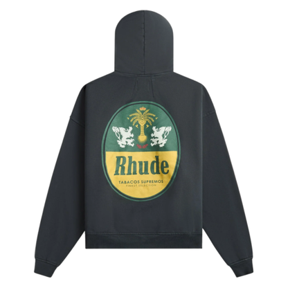 Rhude Tabaco Hoodie Vintage Navy