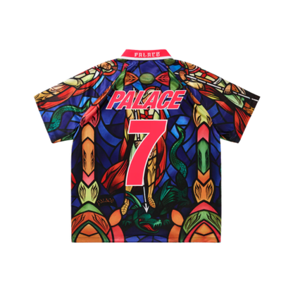 Palace x Nike England Dri-FIT Football Jersey Bright Crimson