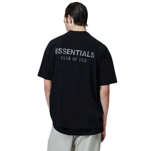 Fear of God Essentials Classic Tee Jet Black