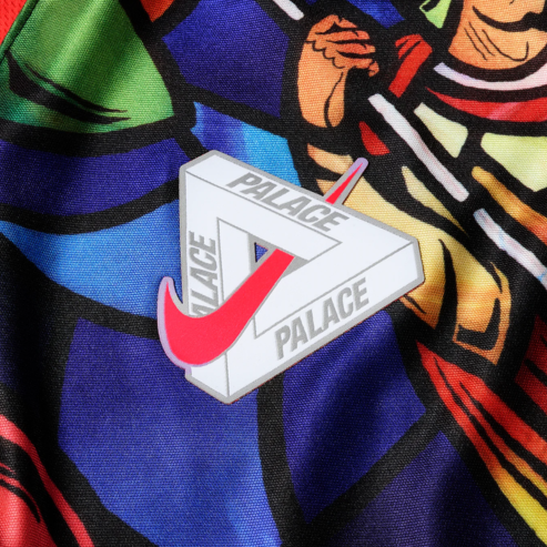 Palace x Nike England Dri-FIT Football Jersey Bright Crimson