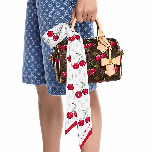 Bandana Monogram Cerise Louis Vuitton x Murakami