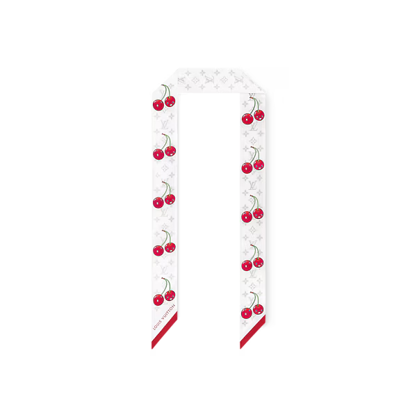 Bandana Monogram Cerise Louis Vuitton x Murakami